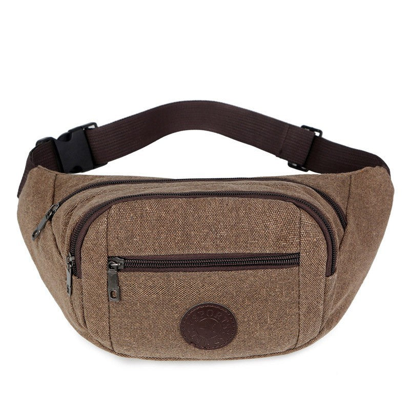 Wholesale Men's waist bag outdoor mountaineering cycling climbing mobile phone bag crossbody chest bag